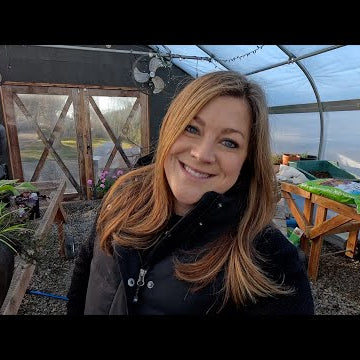 Planting a Hellebore Centerpiece & A Look at the Pond!