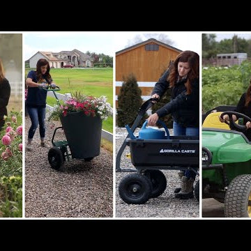 My Thoughts On All the Different Ways of Hauling Things Around Your Garden!