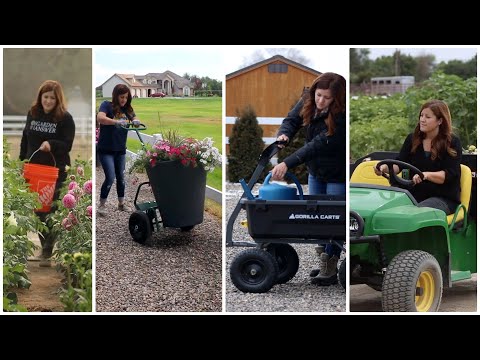 My Thoughts On All the Different Ways of Hauling Things Around Your Garden!