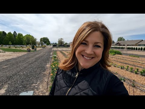 Planting Flower Seedlings & Harvesting Spring Crops!