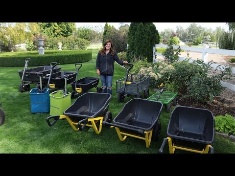 Checking Out Some Garden Carts + Giveaway!