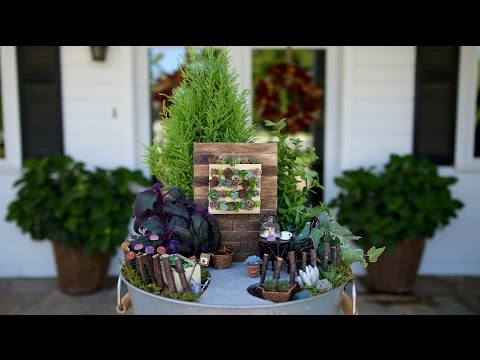 Urban Fairy Garden