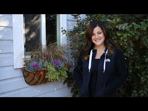 Fall Window Basket