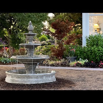 Installing a GORGEOUS 6’ Tall Fountain! ️