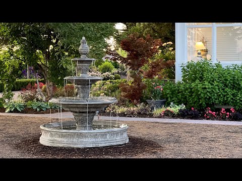 Installing a GORGEOUS 6’ Tall Fountain! ️