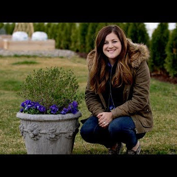 Using a Lilac as a Spring Centerpiece