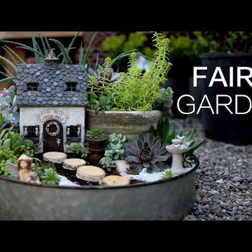 Succulent Fairy Garden