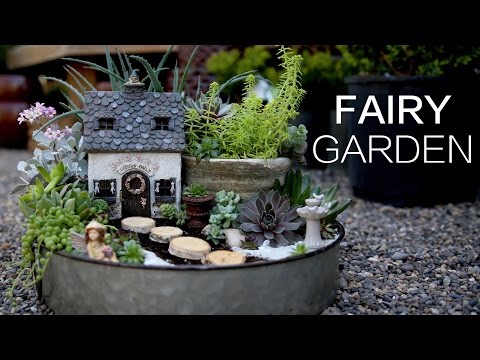 Succulent Fairy Garden