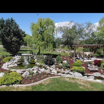 Planting Around Our Neighbor’s Pond!
