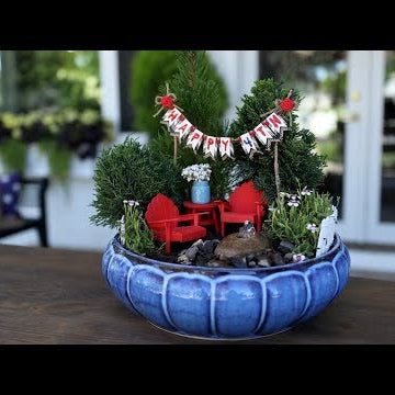 4th of July Miniature Garden