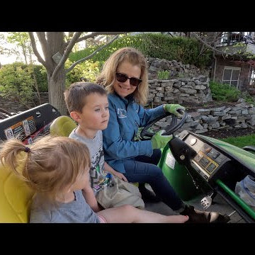 Planting Hollyhocks & Foxglove in Our Garden & In My Parent’s Garden!