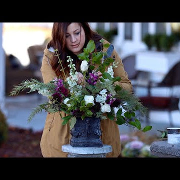 Creating an Arrangement from Grocery Store Cut Flowers (For My Mom)