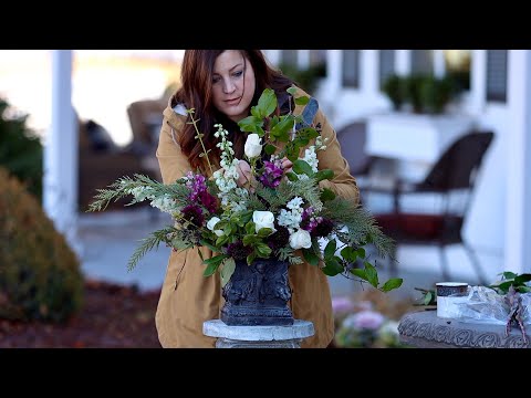 Creating an Arrangement from Grocery Store Cut Flowers (For My Mom)