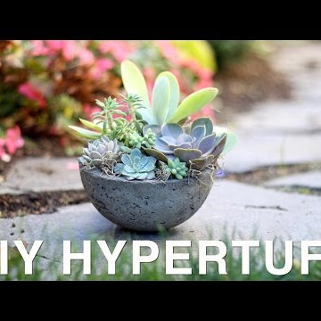 How to Make Hypertufa Containers