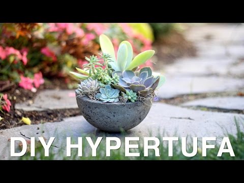 How to Make Hypertufa Containers