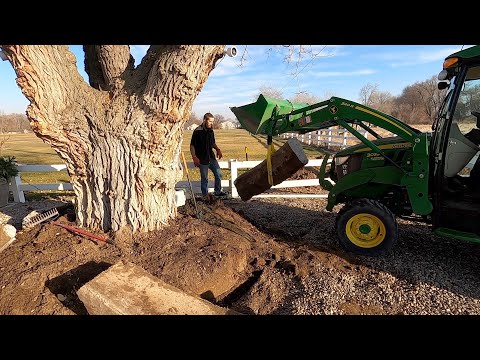 Burning The Pile, Driveway Update & Concrete Raised Bed Removal!