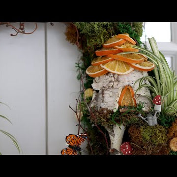 Fairy Garden on a Wreath!