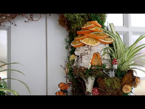Fairy Garden on a Wreath!