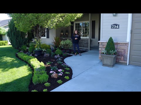 A Flower Bed Makeover for Mother’s Day!