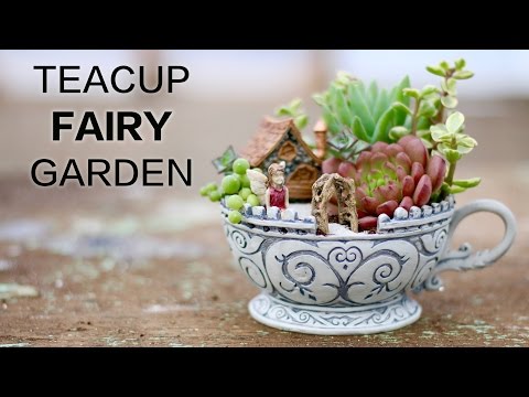 Teacup Fairy Garden