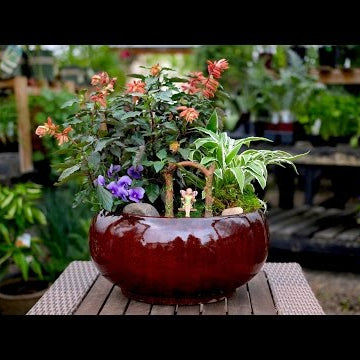 Swing Fairy Garden