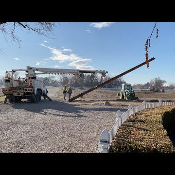 Wreath Project & Power Pole Removal Update!