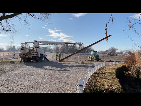 Wreath Project & Power Pole Removal Update!