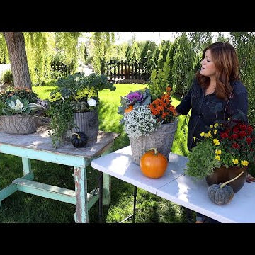 Four Fun Fall Containers!