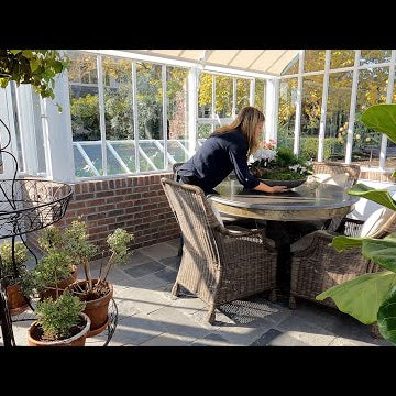 Planting a Peaceful Centerpiece for the Hartley, Transplanting a Rose & Houseplant Fertilizing!
