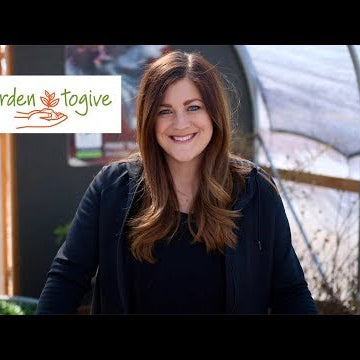 Growing a #gardentogive!
