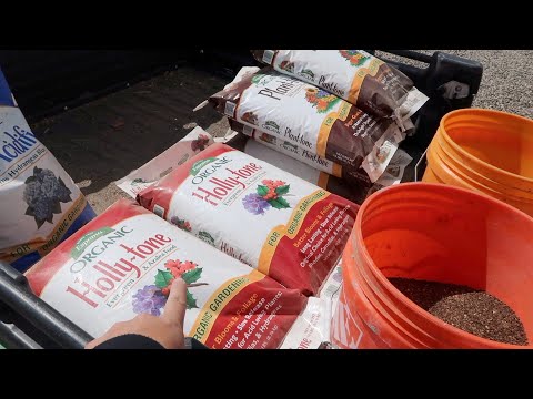 Fertilizing Our Garden!