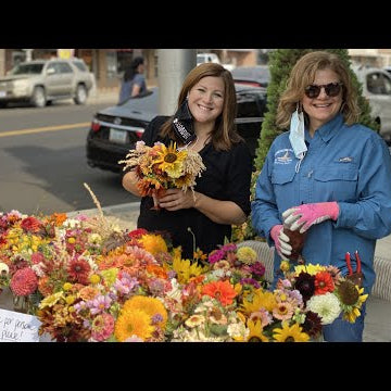 We Gave Away 75 Flower Bouquets!!!