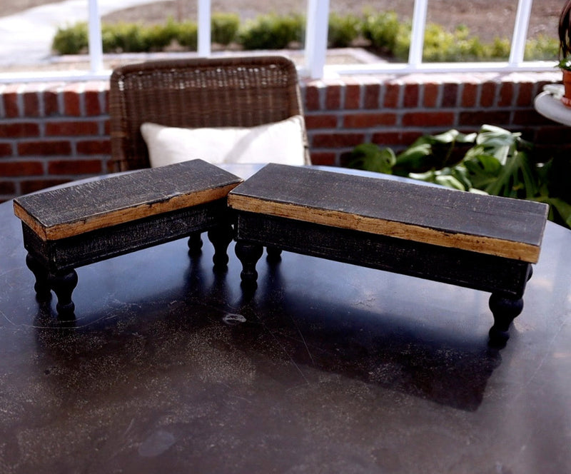 Antique Black Risers