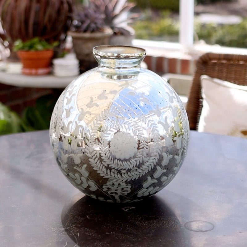 Mercury Glass Vase
