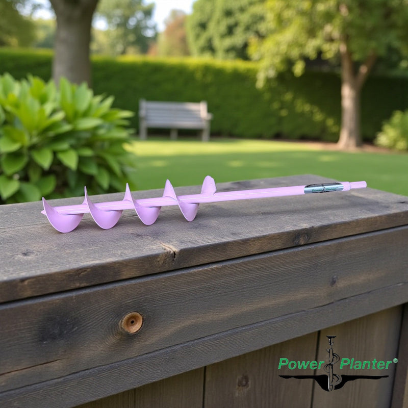 Power Planter Extended Length Bulb Auger (3" x Standing Length)