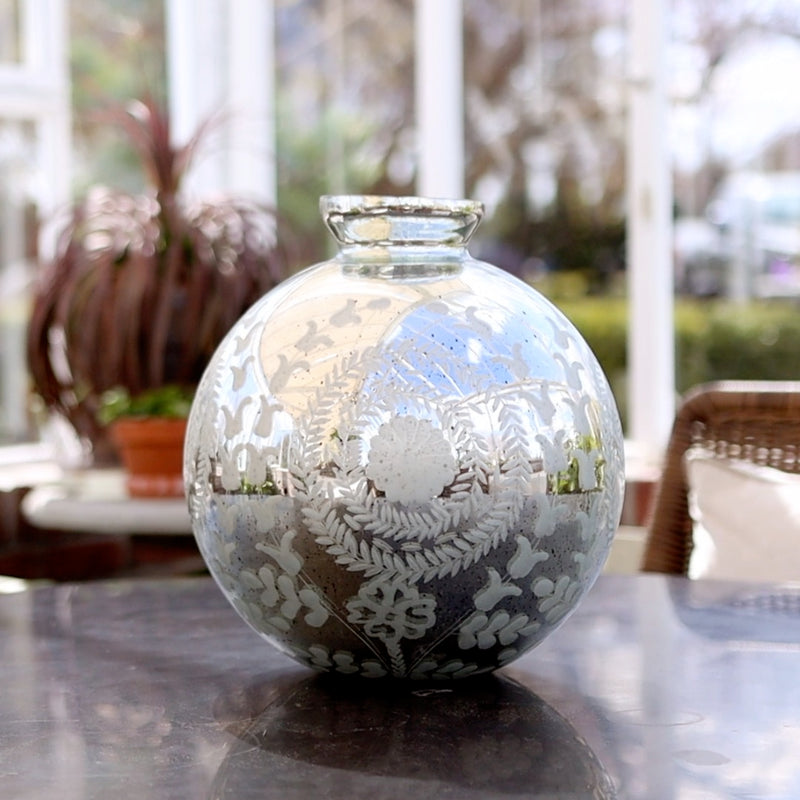 Mercury Glass Vase