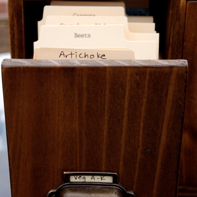 Garden Answer Seed Library (12 Drawer)