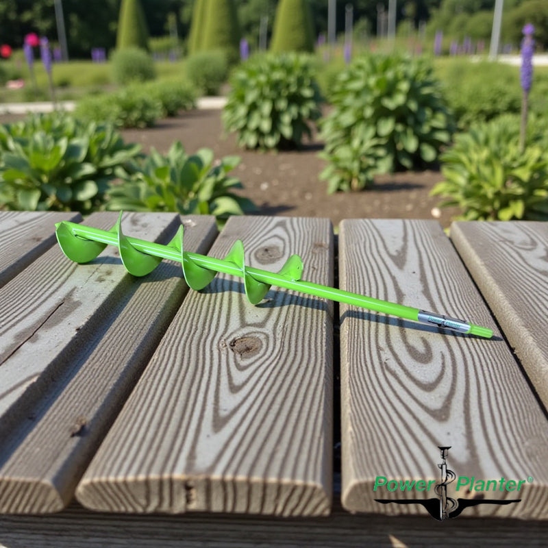 Power Planter Extended Length Bulb Auger (3" x Standing Length)