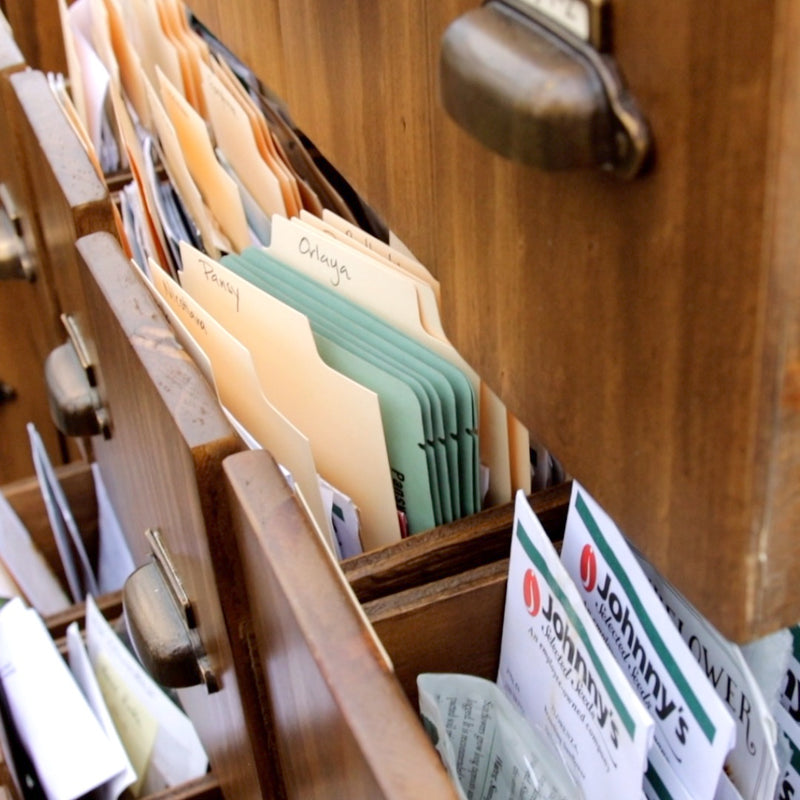 Garden Answer Seed Library (12 Drawer)