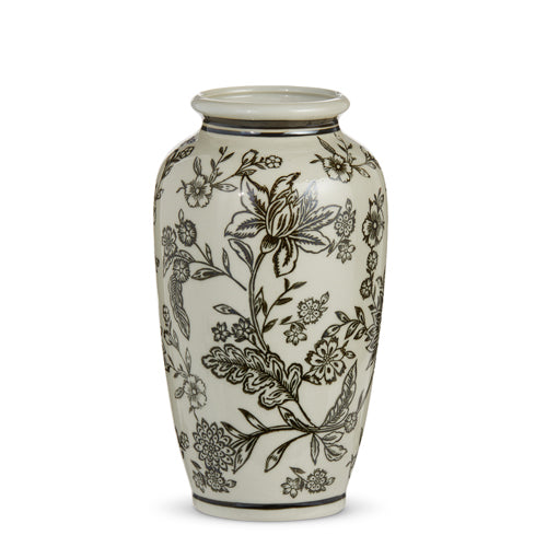 Brown and Ivory Vase