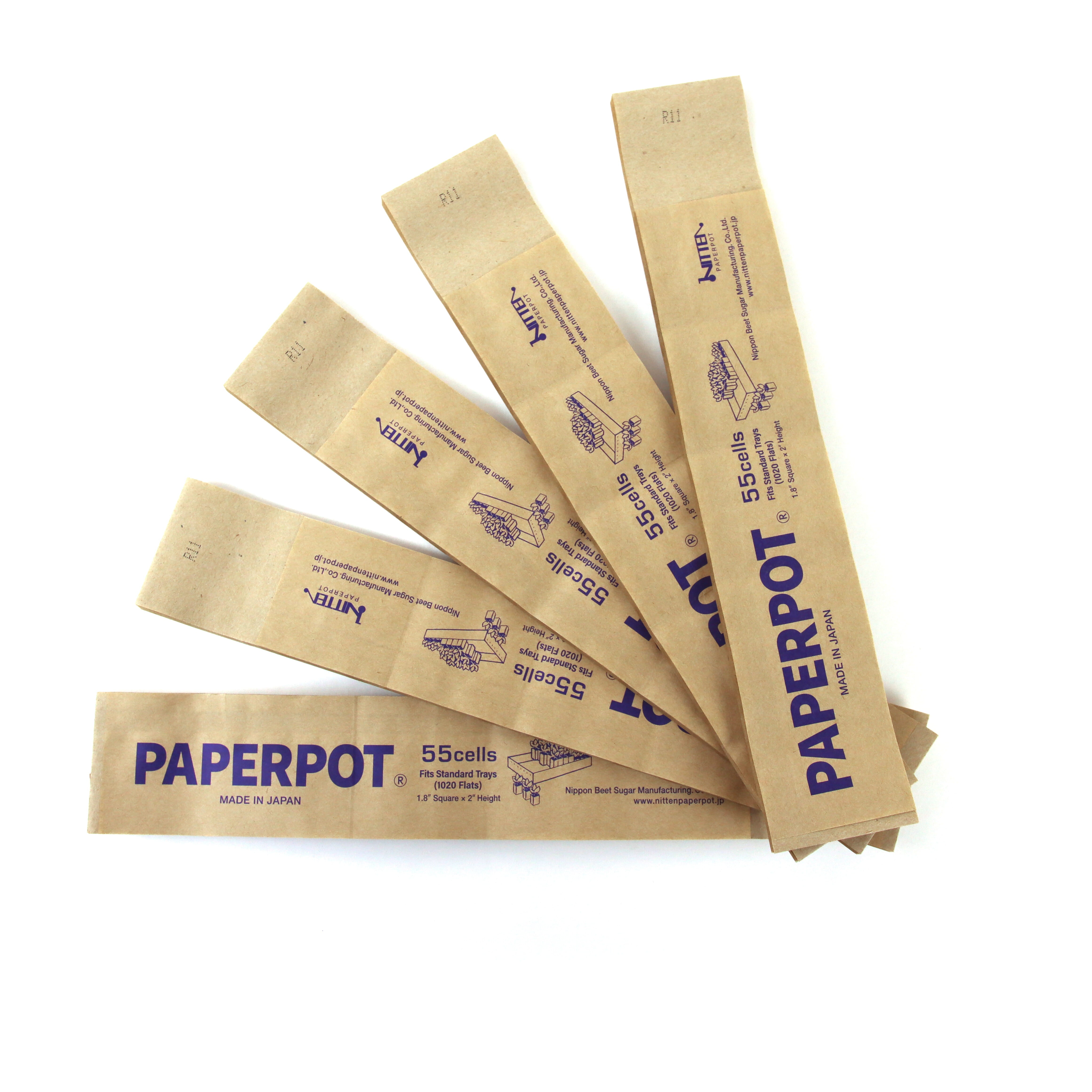 55 Cell Paper Pots (10x20