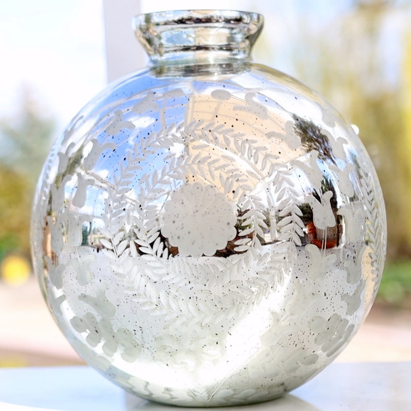 Mercury Glass Vase