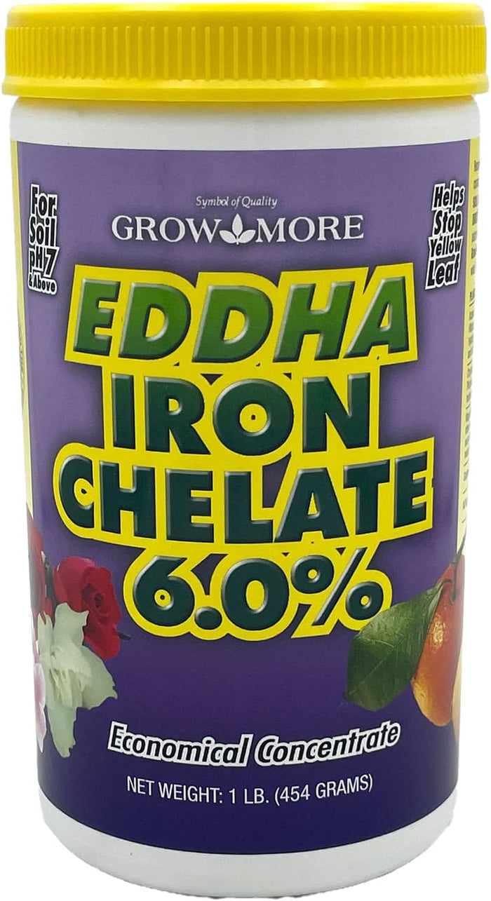 Grow More EDDHA IRON CHELATE 6% (1 lb)