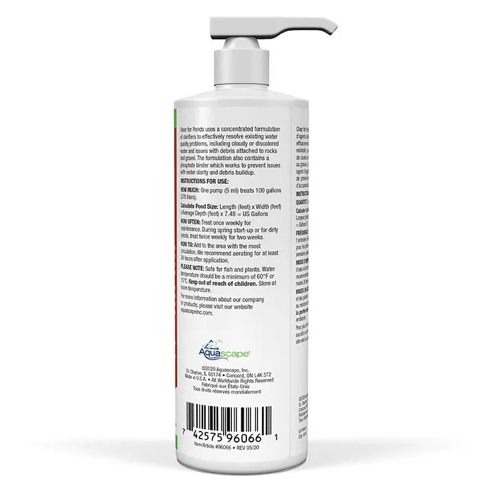 Clear for Ponds