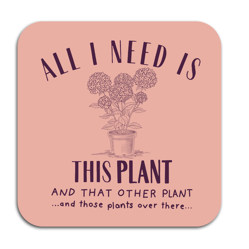 All I Need Is Plants Sticker