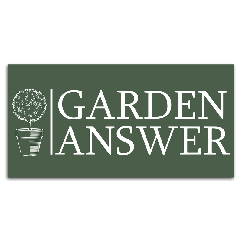 Garden Answer Sticker - Green