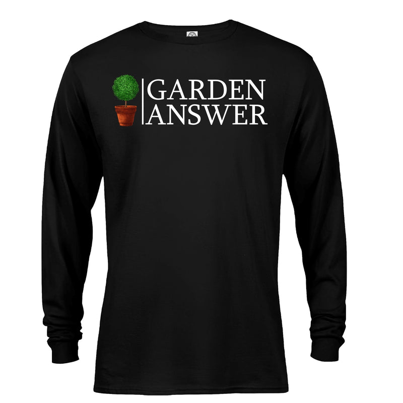 Garden Answer Long Sleeve Crew Neck T-shirt