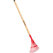 red kids rake on white
