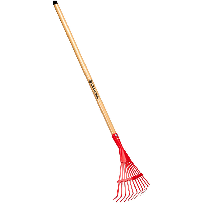 red kids rake on white