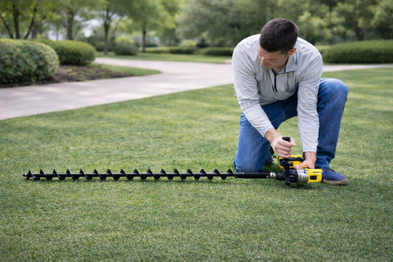 Power Planter Tree Planting Auger Bit (2” x Variable Length)
